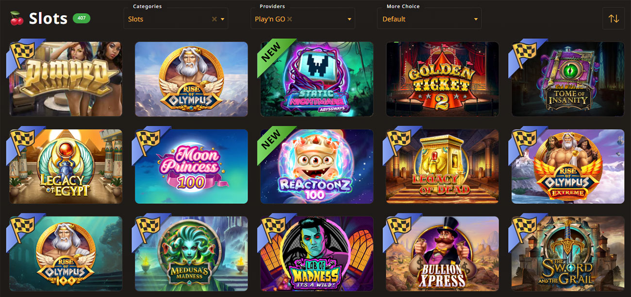 Play’n GO игровые автоматы в онлайн казино. 